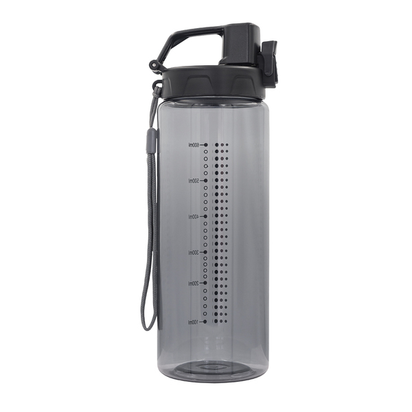 R08312.02 - Bidon Feelsogood 700 ml, czarny/szary