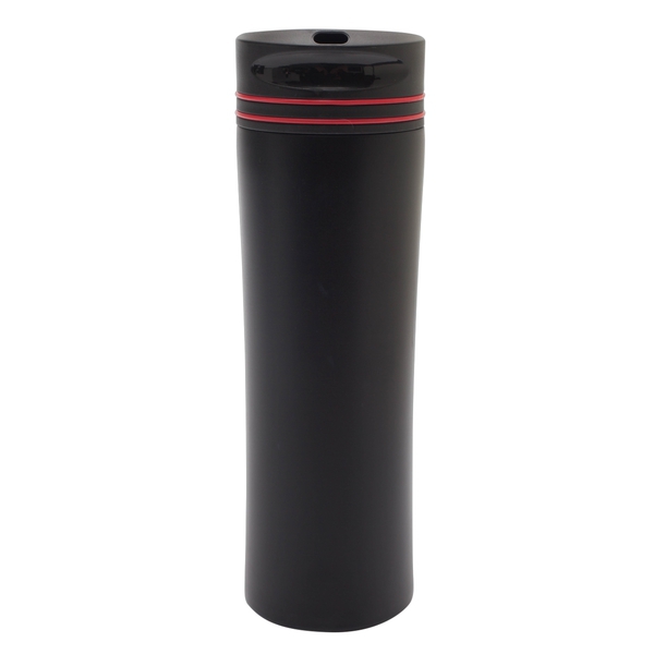 R08337.08 - Kubek termiczny Lahti 450 ml, czerwony
