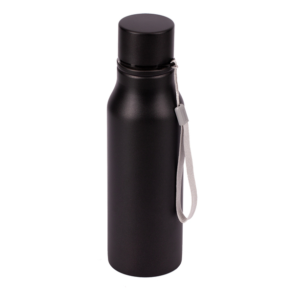 R08418.02.A - Bidon stalowy Fun Tripping 700 ml, czarny
