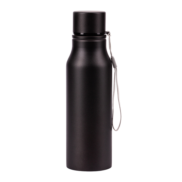 R08418.02.A - Bidon stalowy Fun Tripping 700 ml, czarny