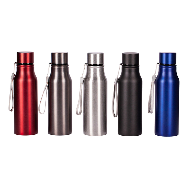 R08418.02.A - Bidon stalowy Fun Tripping 700 ml, czarny