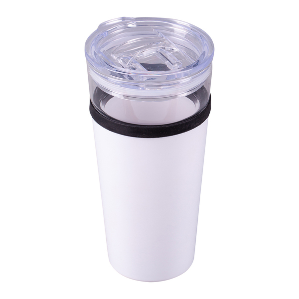 R08431.06 - Kubek szklany Alpena 400 ml, biały
