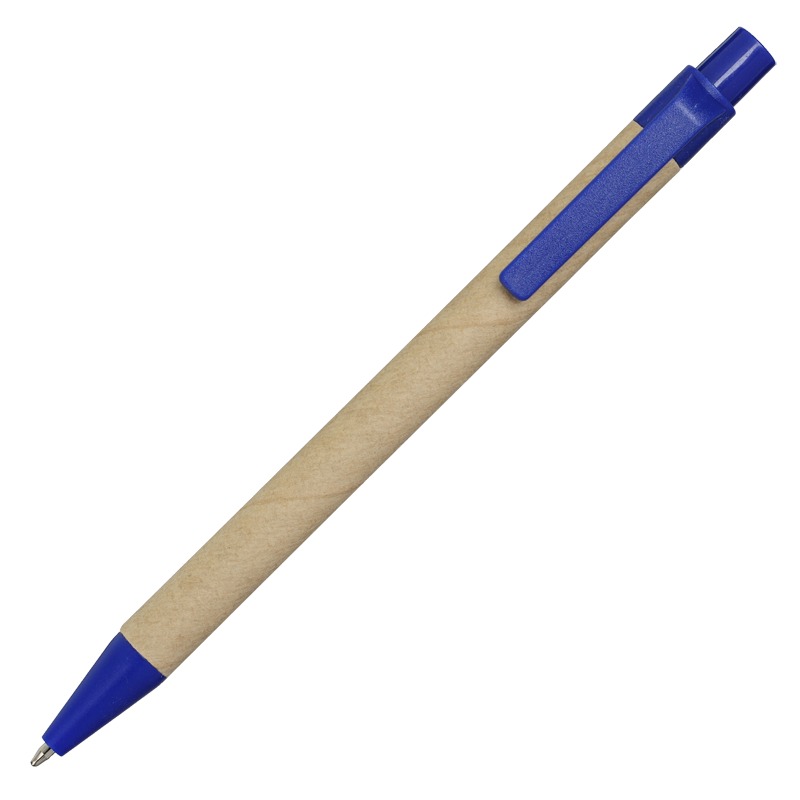 R73387.04 - Długopis Mixy, niebieski/brązowy