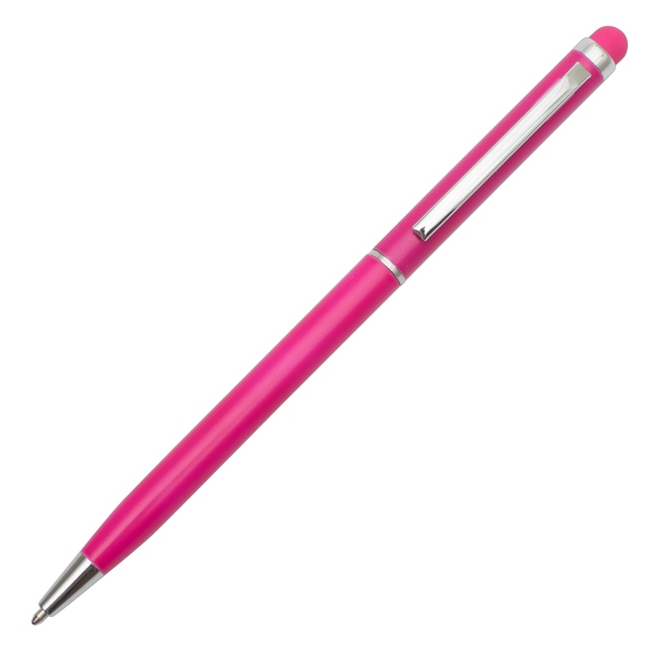 R73408.34 - Długopis aluminiowy Touch Tip, magenta