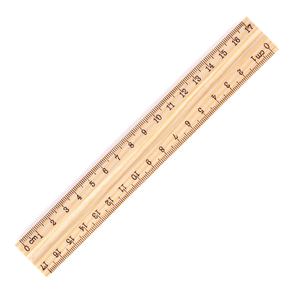R73761.13 - Ołówek z linijką - zestaw Simple, beżowy