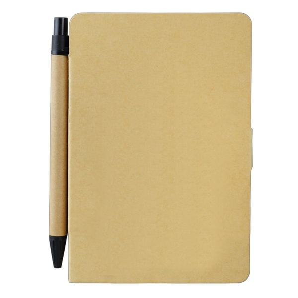 R73813.13 - Notatnik Bland 80x140/50k gładki, beżowy