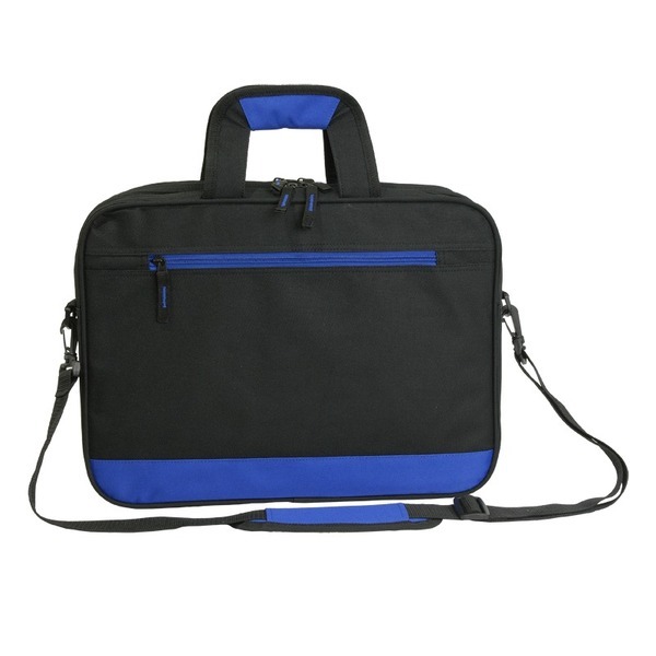 R91851.04 - Torba na dokumenty Viterbo, niebieski/czarny