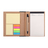 Notes memo 100x180/70k linia Kraft Paper, czarny/beżowy 